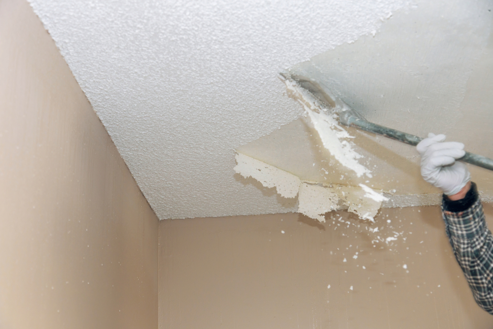 Popcorn Ceiling Repair Work